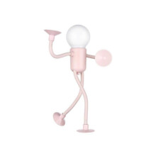(pink) Changeable Shape Funny Sportsman Night Light,2024 Newest DIY Shape Night Lights