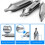 14 Pcs Center Drill Bits Set 60-Degree Angle Center Drill Bits Kit Countersink Tools for Lathe Metalworking 4