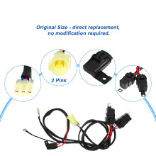 (For Rancher 350) ALL-CARB For Honda ES Foreman 450 ES 98-04 Angle Sensor Computer Bypass Kit