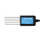 3X 7 in 1 RS485 Soil Temperature Humidity Sensor PH Conductivity Nutrient Salt Nitrogen Phosphorus Potassium Transmitter 4