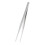 3X Pointe Fine Ton Argent Pincettes Droite Pointu 4