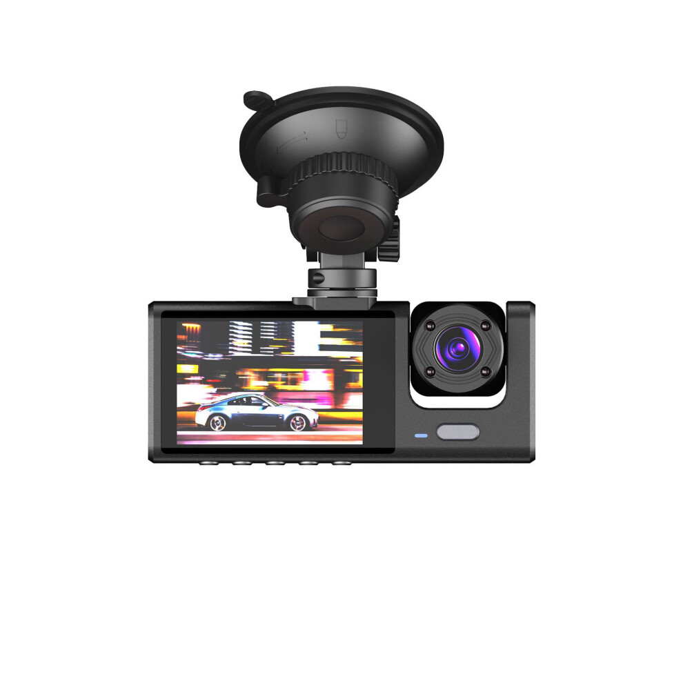 1080P Hd Car Dvr Dash Cam With Night Vision - Front And Rear Camera System 413590922315