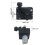 2X Left DC24V  Wire Feeder Light Duty MIG Wire Feeder Assembly Single Drive Roll Wire Feed Machine for Mig 10
