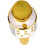 Bluetooth Karaoke Microphone with built-in speaker. Gold 1