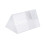 8Pcs Clear Triangular Prism for Rainbow Lights Crystal Optical Prisms Glass Physics Teaching Refracted Light Spectrum 4