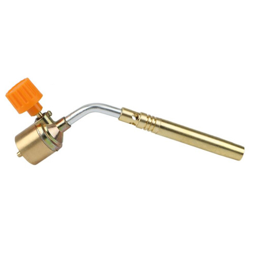 3X Brass MAPP, Propane Gas Torch, Automatic Ignition Trigger, Heating Welding Burner, Suitable for Camping and Welding 2