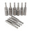 30Pc 1/4 Inch Wrench Hex Bit Socket Set Deep Long 1/2 Inch Impact Drill Socket Adapter Drill Bits 3