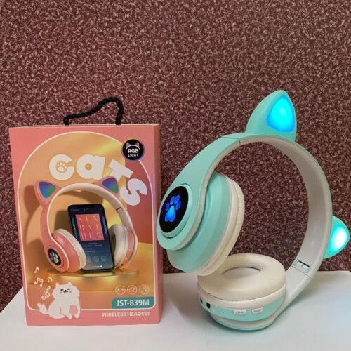 Gaming Headset - SWAREY - Bluetooth Headset - 400 mAh Rechargeable Battery - Built-in Microphone - Foldable 2