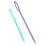 36 Pcs Plastic Hand Sewing Yarn Darning  Needles  9.3cm; 7cm Each 18Pcs 2