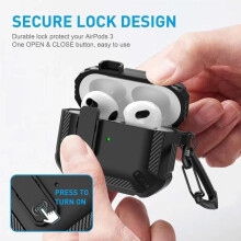 AirPods 3 Case - NOBRAND - Starry Sky - Military Grade Protection - Shockproof - Secure Lock
