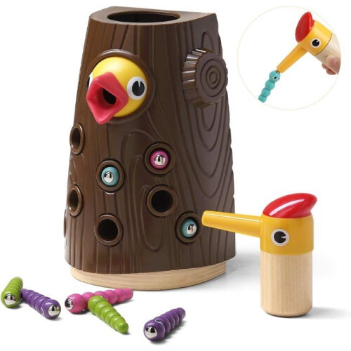 Educational bird feeding game - magnetic and educational toy 2