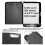 4X Clip Board Organizer Clipboards with Storage Nursing Clipboard Foldable File Folder Plastic Clipboard (Black) 4