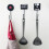 Retro Door Hook Nail-Free Auxiliary Storage Hook Office Compartment Bathroom Kitchen Door Back Hook 6