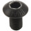 M5X8mm Button  Hex Socket Cap Screw Bolt Black 150 Pcs 4