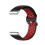 (Black Red) For Fitbit Sense 1/2 / Fitbit Versa 3/4 Strap Soft Silicone Watch Band 1
