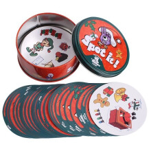 Board Games - Dobble Spot - Classic Educational Card - Hip Hop Design - Multicolor