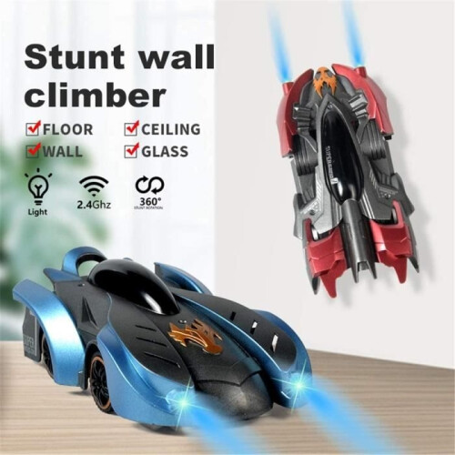 360 Remote Control Wall Climbing Car - Blue - Stunts and Stunts[398] 1