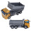 Remote-controlled dump truck, multifunctional remote-controlled construction truck, safe and stable, shock-resistant. 5