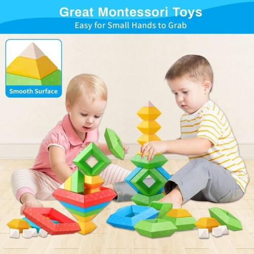 Cube d'activités - 30 pièces - Motricité fine - Créativité - Assortiment 1