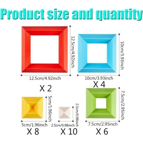 Cube d'activités - 30 pièces - Motricité fine - Créativité - Assortiment 2
