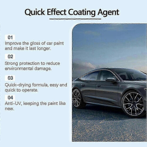 (3pcs) 2025 New Car Coating Spray, 3 in 1 Multi-functional Quick Effect Coating Agent 2