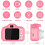 Speelgoedcamera - 8MP - Roze - 1080p video - USB oplaadbaar 2