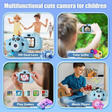 Kids Camera 1080P 2.0" Digital Camera for Children with 32GB Card, Toy for Children Ages 3+