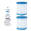 4Pcs Pool Filter Cartridges 89x79x45Mm Replacement Swimming Pool Filter for Pool Filter Pump Cleaner 7