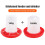 9 Incubators for Hatching Eggs, Automatic Temperature Control for Hatching Chicken with Light and Feeder US Plug 3