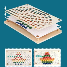 Puzzle per bambini - Giochi Montessori - Giocattoli in legno - Attività di sviluppo