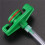 5X 30CC-50CC Plastic Transparante Luchtslang Lijmdispenser Spuitadapter 6