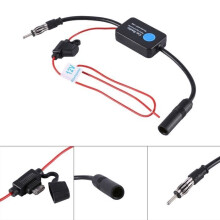 Signal Amplifier - Cuque - 12V - FM/AM Radio Antenna - 25dB Gain - Anti-interference