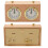 Chess clock, chess analog wooden game, mechanical timer, competition counter, high quality 4