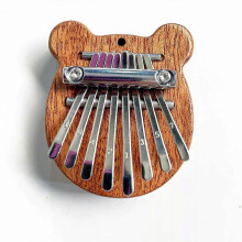 (Sabri-Bear) Symtmetry Symmetry Finger Thumb Piano, 8 Key Exquisite Finger Thumb Piano
