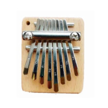 (Beech-Square) Symtmetry Symmetry Finger Thumb Piano, 8 Key Exquisite Finger Thumb Piano