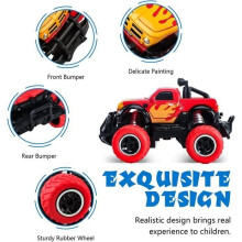 Remote Control Vehicle Toy - Toy - Red - Shock Resistant - For Boys 3-5 Years Old - Outdoor
