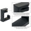 Support pour casque audio avec fixation rotative à 360, noir 5