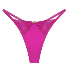 (S, Rose Red) Women's Sexy Lace Lingerie G-string Briefs Underwear Thongs Bow Panties Knickers