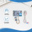 12V  Digital Temperature Controller, WiFi APP Control High Temperature Control Module -99 Celsius-999 Celsius 24V 4
