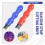 Split Neon Light Hand Tool Knife Carving Knife Soft Silicone Strip Accessories B 6