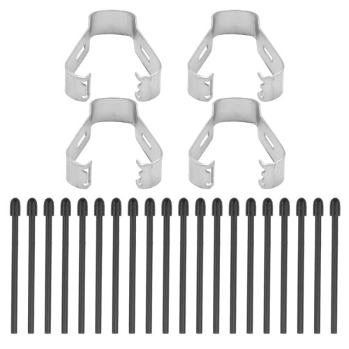 (100 Pack)  Pen Tips/Nibs for  2 Stylus Pen Replacement Soft Nibs/Tips Black 1