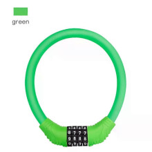 (G) Bike Lock 4 Digit Code Combination MTB Road Bicycle Security Lock Bicycle Equipment Anti-theft Ring Lock Cycling Accessories