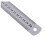 10X Stainless Steel Ruler Measure Metric Function 30cm 12Inch 6