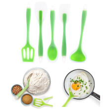 5St Premium Silicone Kookset Spatels Voor Diverse Keukentaken