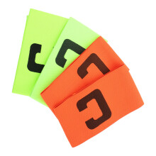 4St Multi Kleurige Sportieve Captain Armbanden Voor Voetbalspelers