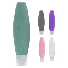 5St Compacte Siliconen Flesjes Voor Met Shampoo Lotion En Meer