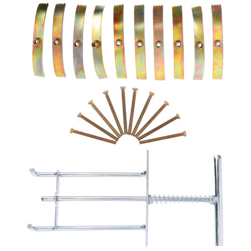 1Set Steel Elektrische Box Beugel Met Switch Socket Reparatie Kit