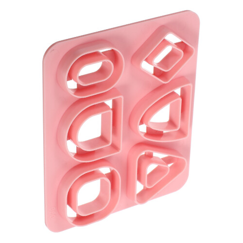 Stevige Plastic Oorbellenmal Voor Polymer Clay Creaties