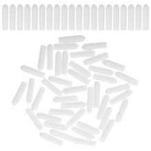 130St Vaatwasser Rekafdekkapjes, Flexibele Wit PVC Beschermers