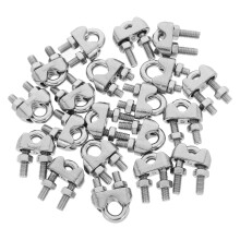 20St Rvs Kabelklem Ushaped Draadklem Voor Constructie En Marine